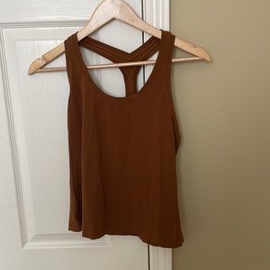 Brown Lululemon align tank